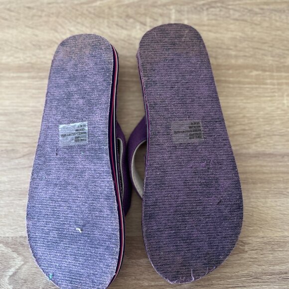 Purple Flip Flops - Picture 4 of 6